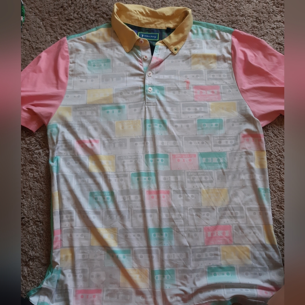 William Murray Golf Multicolor Polo Shirt